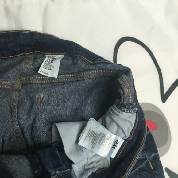 H&M Womens Blue Cotton Denim Bootcut Dark Stretch - Picture 10 of 10